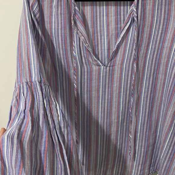 BCBG MAXIAzria LINNEN TOP - Picture 3 of 5